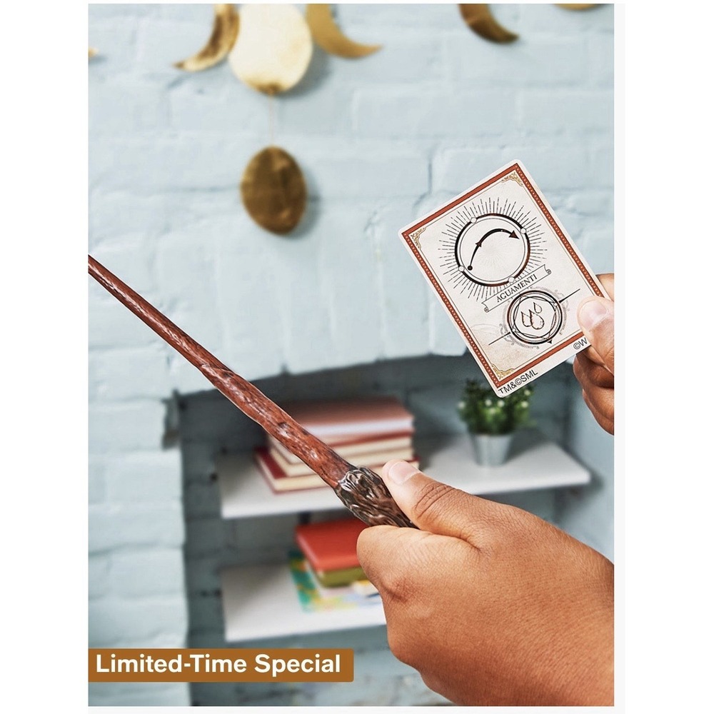 Harry Potter Spellbinding Wand New Sealed Vg Harry's Wand Spin Master